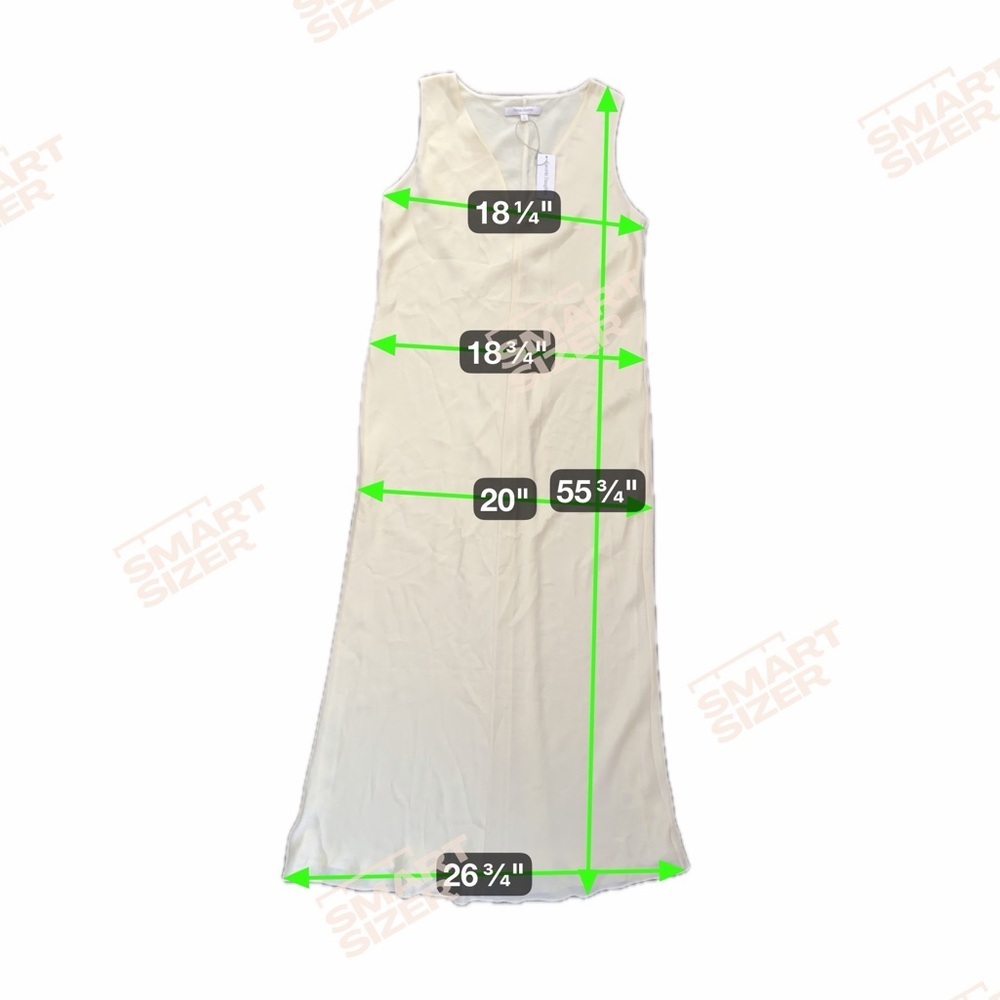 Favorite Daughter The Favorite Column Dress in Yellow Cream Sleeveless Sz M NWT - Picture 10 of 10